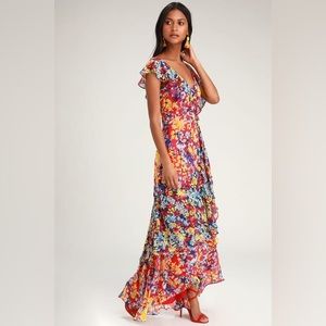 Red Floral Lulu’s maxi!